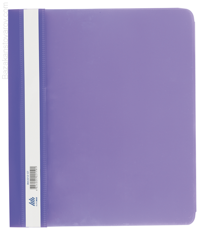 Скоросшиватель А5, PP, фиолетовый