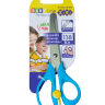 Ножницы детские 138 мм с возвратным механизмом, синий, BABY Line