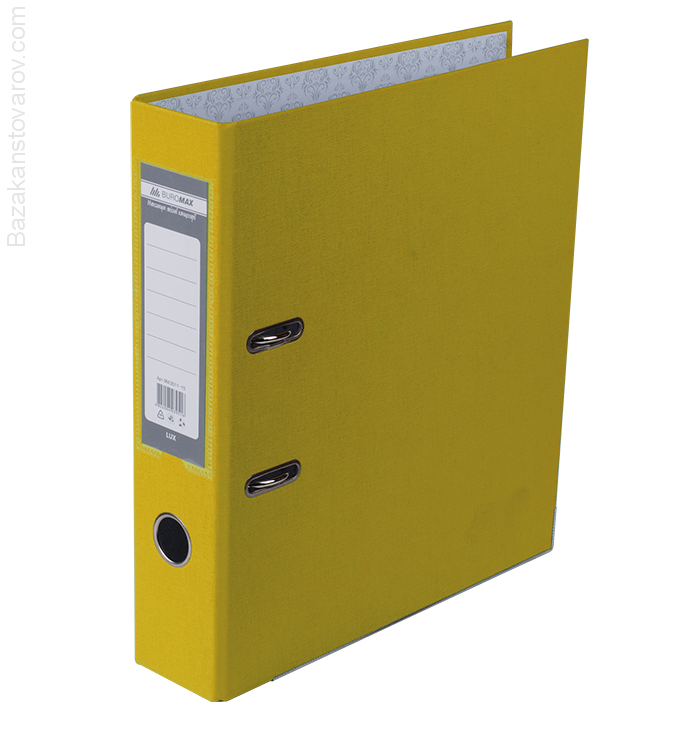 Регистратор LUX одн. А470мм PP, желтый, JOBMAX