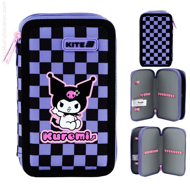 Пенал Kite 2 від., без наповнення 623 HK