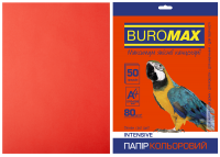 Папір кольоровий А4, 80гм2, INTENSIV, червоний, 50л.