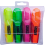 Набор из 4-х текст-маркеров Neon с рез. вставками