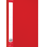 Папка А4 з боковим притиском JOBMAX, червоний