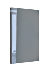 Папка А4 з боковим притиском JOBMAX, сірий