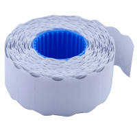 Ценник 26*12мм (1000шт, 12м), фигурный, внутренняя намотка, белый