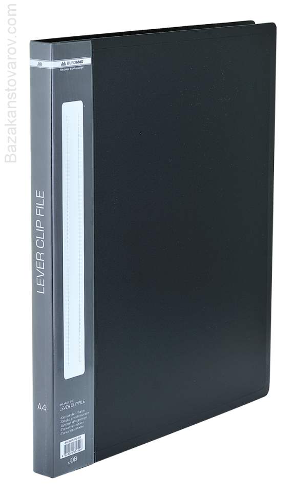 Папка A4 с боковым прижимом, черный