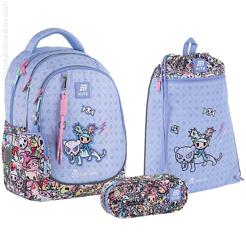 Набір рюкзак + пенал + сумка для взуття Kite 700 TK