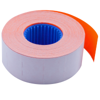 Ценник 26*16мм (1000шт, 16м), прямоугольный, внутренняя намотка, оранжевый