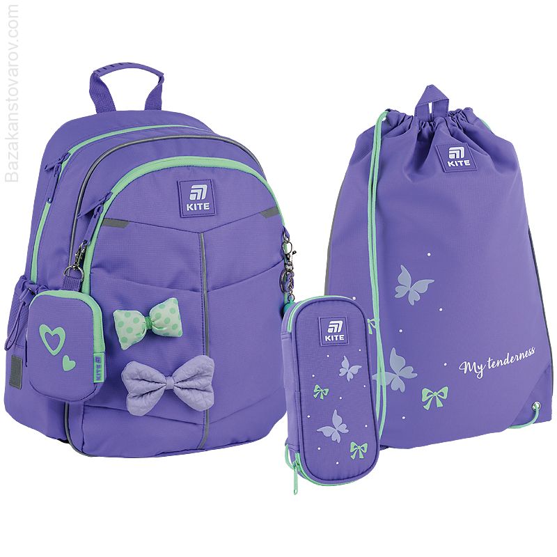 Набір рюкзак + пенал + сумка для взуття Kite 771 Pretty Nice