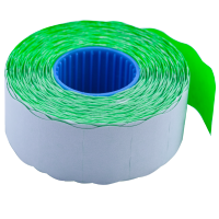 Ценник 26*16мм (1000шт, 16м), фигурный, внутренняя намотка, зеленый