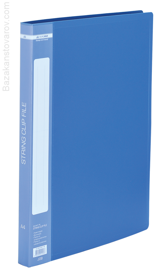 Папка А4 зі швидкозшивачем, синій
