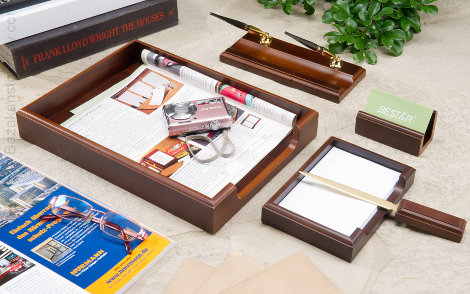 Набір наст.дер. 5пр.,"горіх"