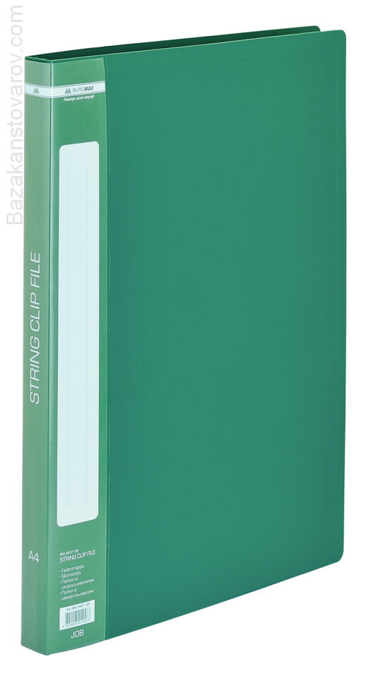 Папка A4 со скоросшивателем, зеленый
