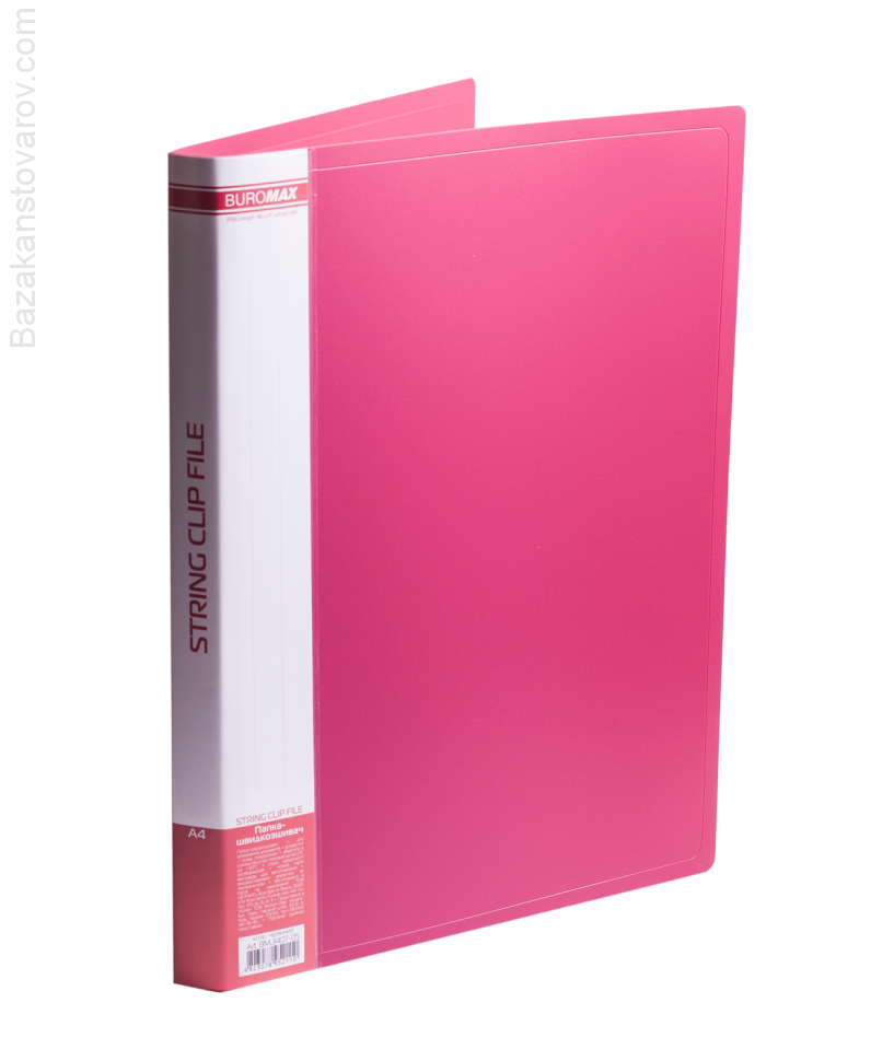 Папка A4 со скоросшивателем, красный