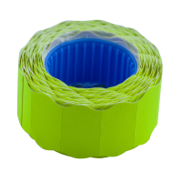 Ценник 22*12мм (500шт, 6м), фигурный, внешняя намотка, желтый