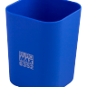 Стакан пласт. RUBBER TOUCH для письмового приладдя, синій
