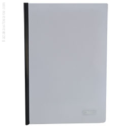 Папка швидкозшивач з притискною планкою, 6мм, асорті