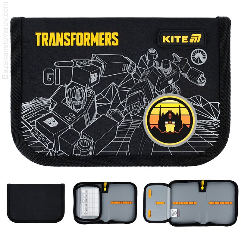 Пенал Kite 1 від., 1 відв., без наповнення 621 TF