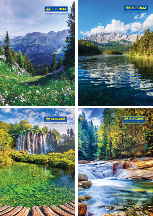 Книга канцелярская , 96л.кл.газ JOBMAX .(тв. лам. обл), А4,