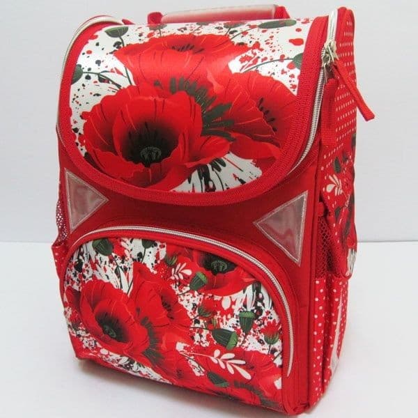 Рюкзак коробка "Маки"