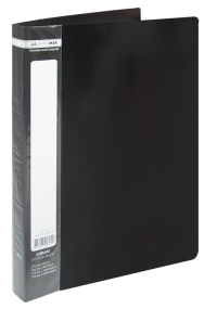 Папка c 40 файлами А4 JOBMAX, черный