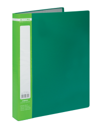 Папка c 60 файлами А4 JOBMAX, зеленый