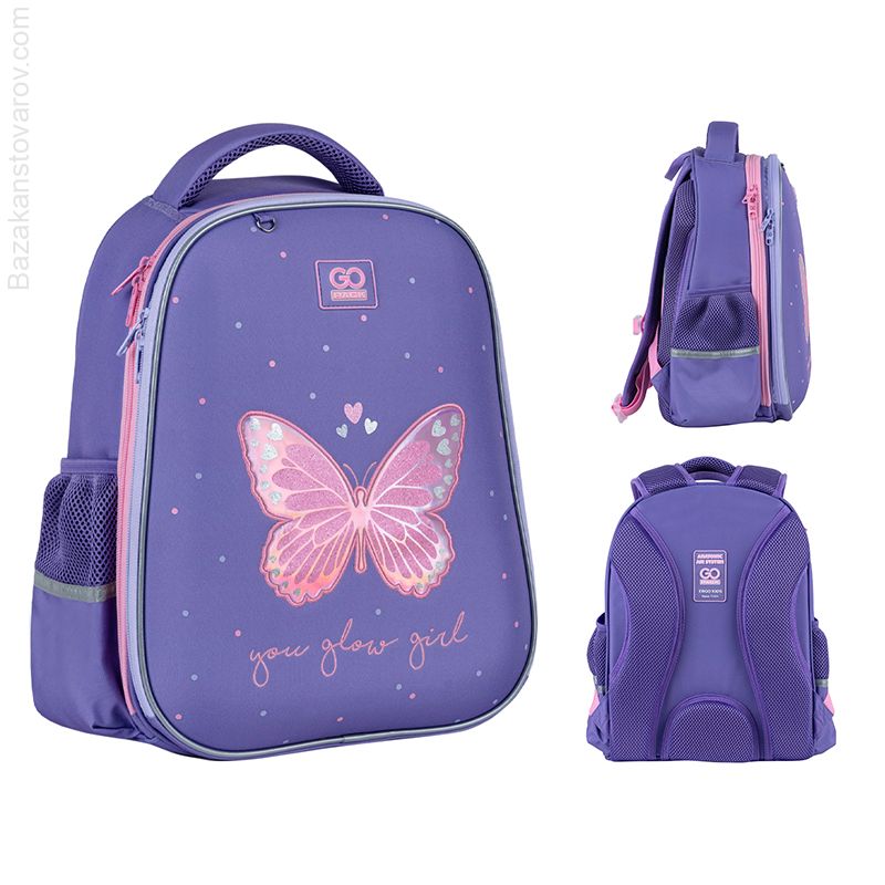 Рюкзак GoPack Education напівкаркасний 165M Glowing