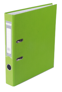 Регистратор LUX одн. А450мм PP, салатовый, JOBMAX