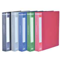 Папка c 60 файлами А4, синій