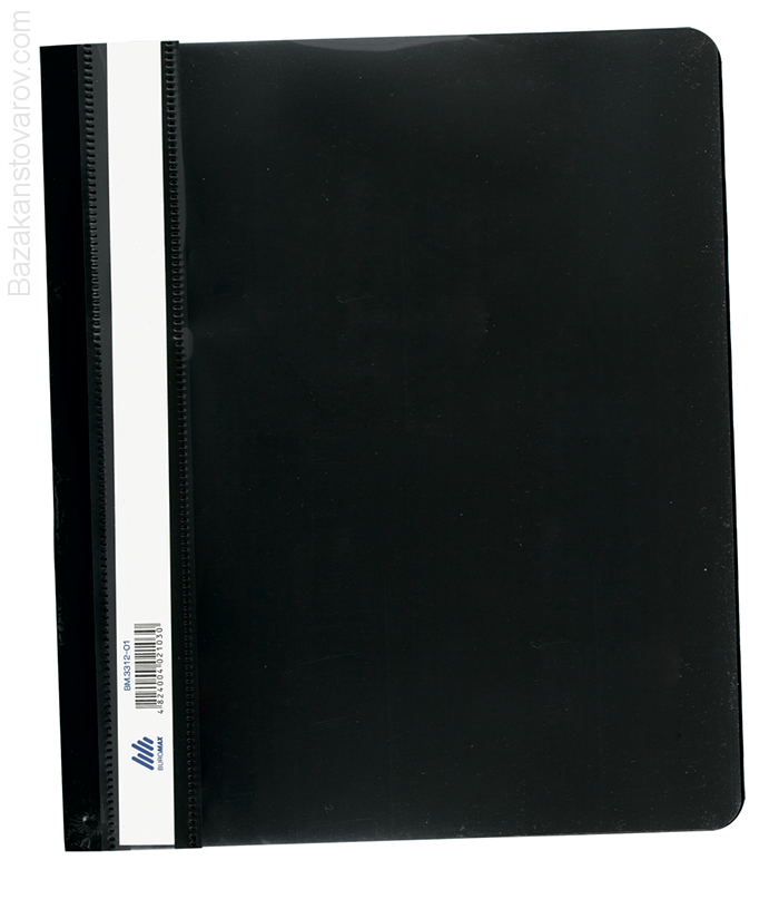 Скоросшиватель А5, PP, черный